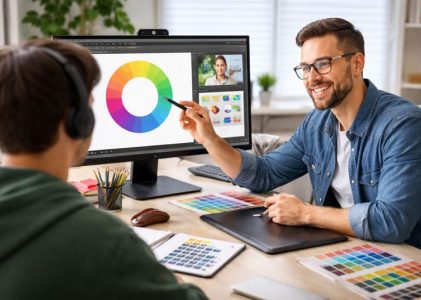 איך לימודי עיצוב גרפי אחד על אחד בזום מהבית מקצרים את הדרך לקריירה מצליחה