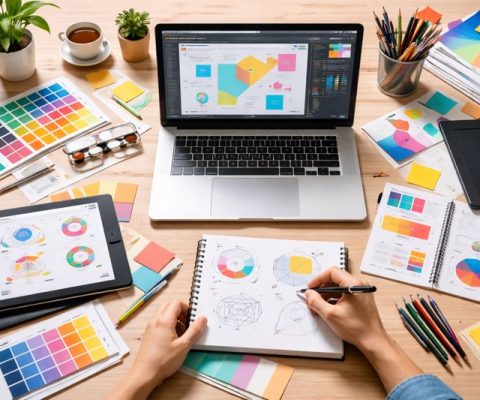 מה חשוב לדעת לפני לימודי עיצוב גרפי – המדריך המקיף למתחילים ולמתלבטים
